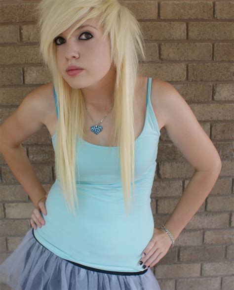 Blonde Scene Girl Emo And Scene Hairstyles Photo Free Download Nude Photo Gallery
