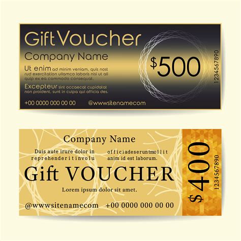 Voucher Template Free Download