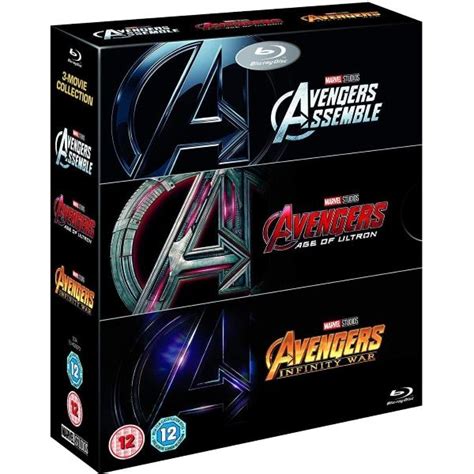 Marvels Avengers 1 3 Collection Avengers Assemble Age Of Ultron
