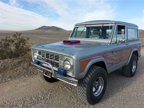 Love This Paint Job On This Early Bronco Classic Bronco Early