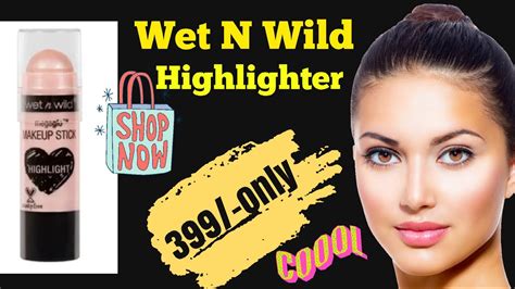 Wet N Wild MegaGlo Makeup Stick Highlighter Ll Shade When The Nude Strikes Ll Wet N Wild YouTube