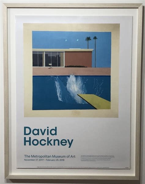 David Hockney David Hockney Poster A Bigger Splash Met New York
