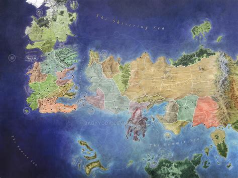 Game Of Thrones Risk Map By Babyyoda On Deviantart
