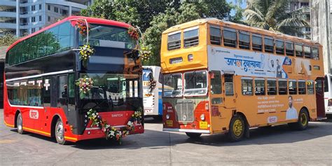 Switch Eiv22 The First Indian Electric Double Decker Delivered In