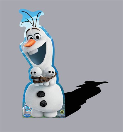 Life Size Olaf Hugging Snowgies Frozen Fever Cardboard Standup