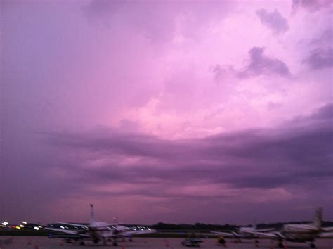 Purple Skies Before A Huge Storm Purple Sky Beautiful Sky Sky