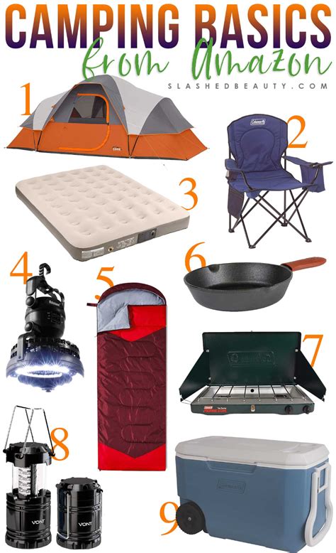 9 basic camping gear essentials from amazon slashed beauty best camping gear camping gear