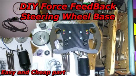 Diy Force Feedback Steering Wheel Base Using Modified Car Wiper Dc