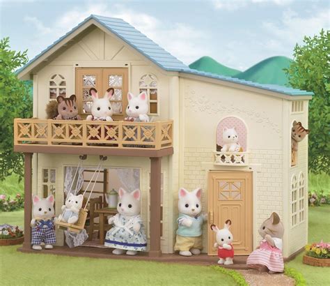 House Of Sylvanian Families House Breeze Hill Familias De Animalitos