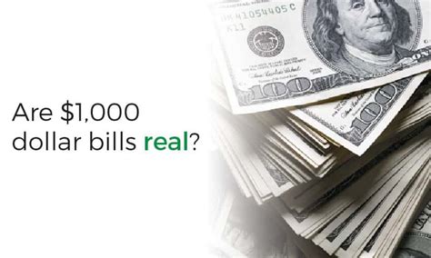 Us 1000 Dollar Bills Do Exist 1000 Bill Value And History 2022