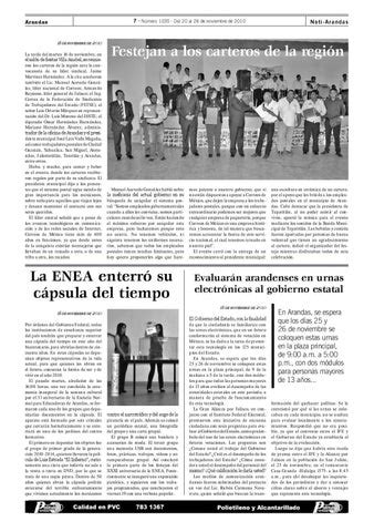 NOTI ARANDAS Edición impresa 1035 by NOTI ARANDAS Issuu