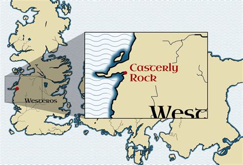 4 Casterly Rock How To Do Magic Game Of Thrones Map Casterly Rock
