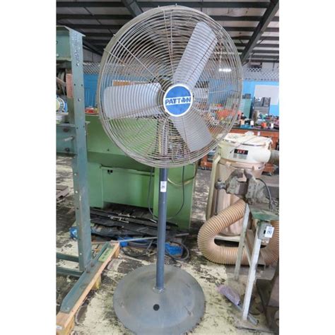 Patton Industrial Pedestal Shop Fan