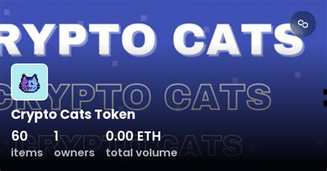 Crypto Cats Token Collection Opensea