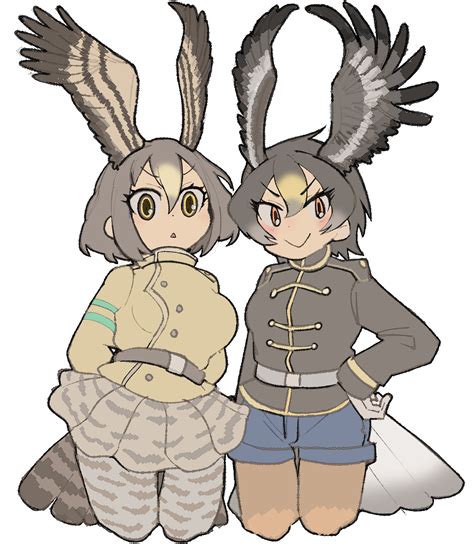 Peregrine Falcon And Golden Eagle Kemono Friends Drawn By Igarashi