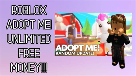 Adopt me is a game where players can adopt, raise, and dress a variety of cute pets. How to Get Tons of Money on Adopt Me! for Free! - YouTube