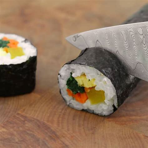 Use both hands to carefully roll the. How To Make Gimbap: Korean Seaweed and Rice Rolls | Kitchn