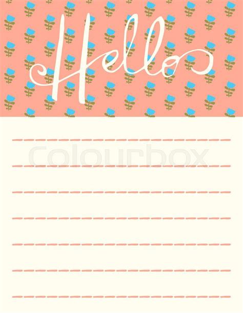 Cute Note Diary Blank Post It Stickers Memo Pad Stock