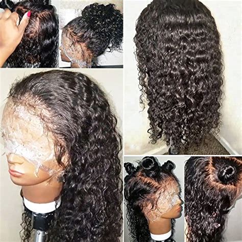 8A Lace Front wigs Human Hair Brazilian Virgin Hair Wet ...