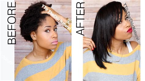 Given women who have straight hair. From Kinky to Straight: How to Straighten Natural Hair