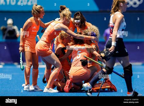 Tokyo Japan August Maria Verschoor Of The Netherlands Celebrates