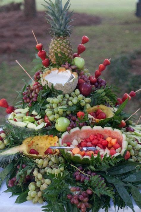 Amazing Fruit Cascade Entertainingparties Pinterest Fruit