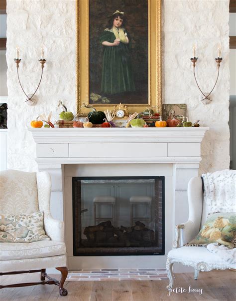 Soft And Romantic French Country Fall Mantle Petite Haus