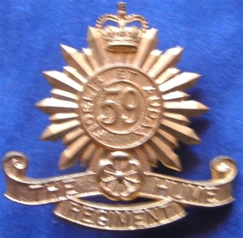 59th Battalion The Hume Regiment Brass Hat Badge 1953 60
