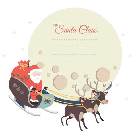 Free And Cute Santa Sleigh Clipart For Your Holiday Decorations Tulamama