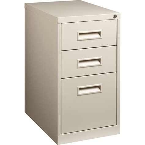 3 Drawers Vertical Steel Lockable Filing Cabinet Putty