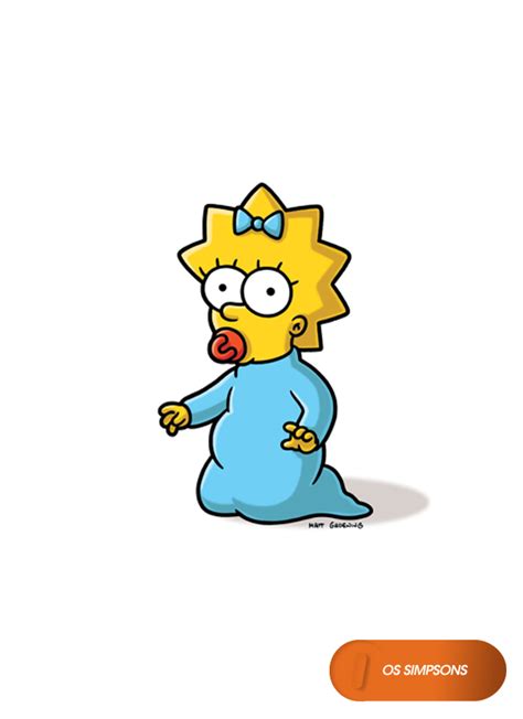 Maggie Simpson Os Simpsons Domingos 20h