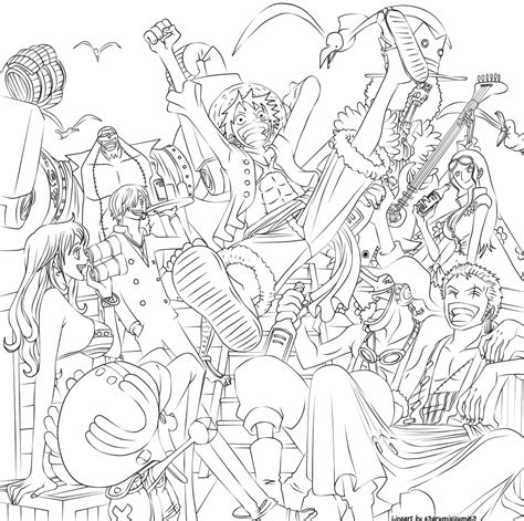 S Anime Manga One Piece Coloring Pages Coloring Pages