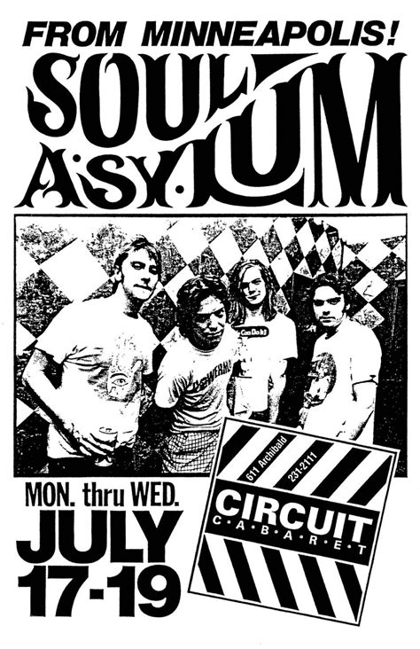 Soul Asylum 1989 Gig Posters 204