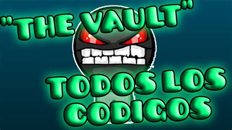 These codes make your gaming journey fun and interesting. "The Vault" Todos los Codigos | Geometry Dash 2.01 - YouTube