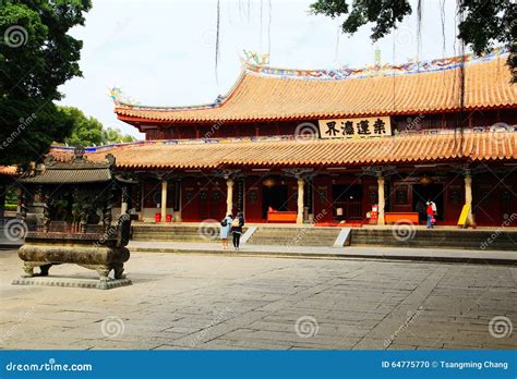 Chinese Traditional Buddhist Temples Kaiyuan Temple Editorial Image