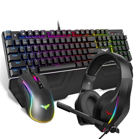 Buy Havit Wired Mechanical Gaming Keyboard Mouse Headset Combo Kit
