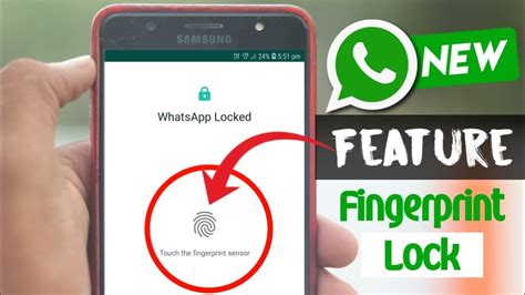 Whatsapp Fingerprint Lock On Official Whatsapp Whatsapp Latest Update