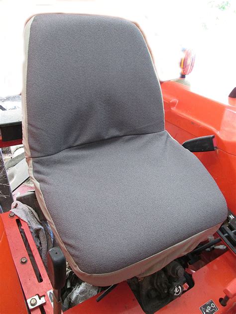 Durafit Seat Covers Ku09 Black Twill Kubota Seat Covers For Tractor