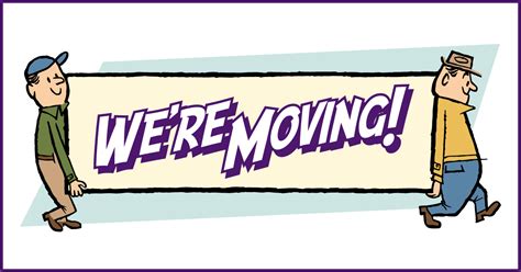 We Are Moving Sign Printable