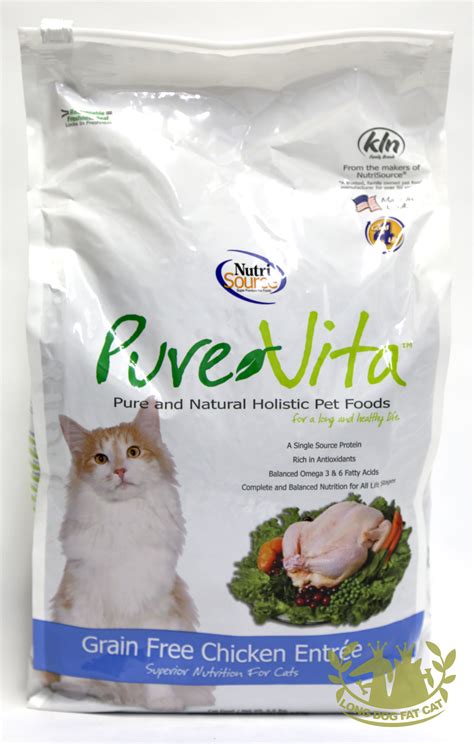 4.6 out of 5 stars 76. Pure Vita Grain Free Chicken Cat Food
