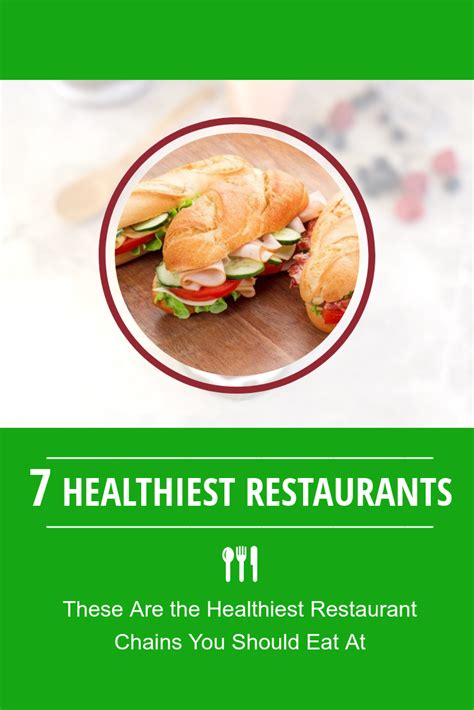These Are The Healthiest Restaurant Chains You Should Eat At Healthy