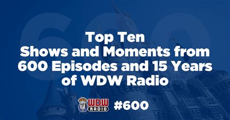 Podcast Top Ten Wdw Radio