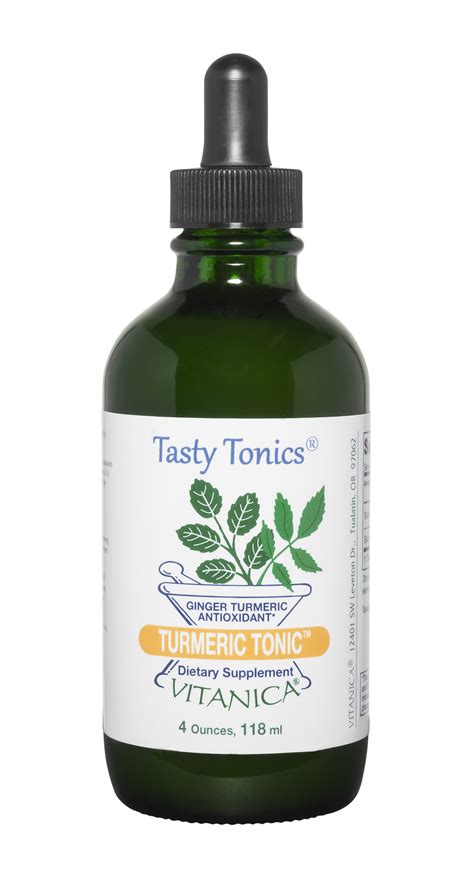 Turmeric Tonic Ginger Turmeric Antioxidant Ounces Vitanicapro