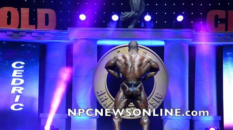 2016 IFBB Pro Bodybuilder Cedric McMillan Posing Routine YouTube