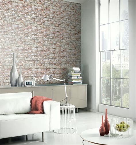 Arthouse Wallpaper Bricks 3d Effect Brick Wallpaper White Brick
