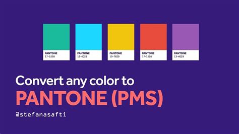 Hex Color To Pantone Solid Coated