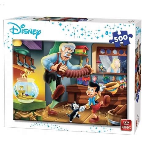 Puzzle Pinocchio De 500 Pièces Sous Licence Disney Pinocchio Disney
