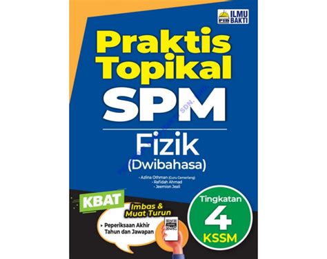 halobook  Praktis Topikal SPM Fizik Tingkatan 4 KSSM Dwibahasa