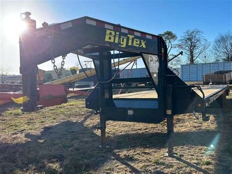 Big Tex Gn Flatbed Trailer Ek Auctioneers Llc