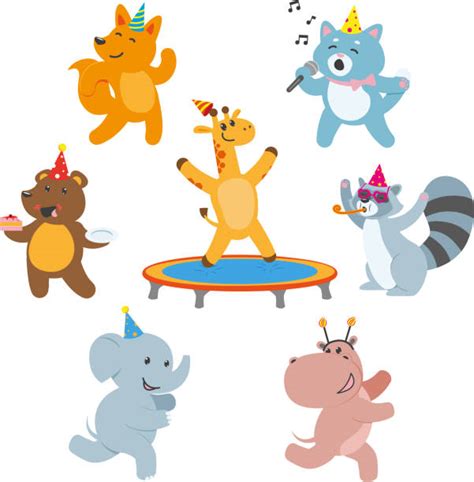 Trampoline Bear Illustrations Royalty Free Vector Graphics And Clip Art